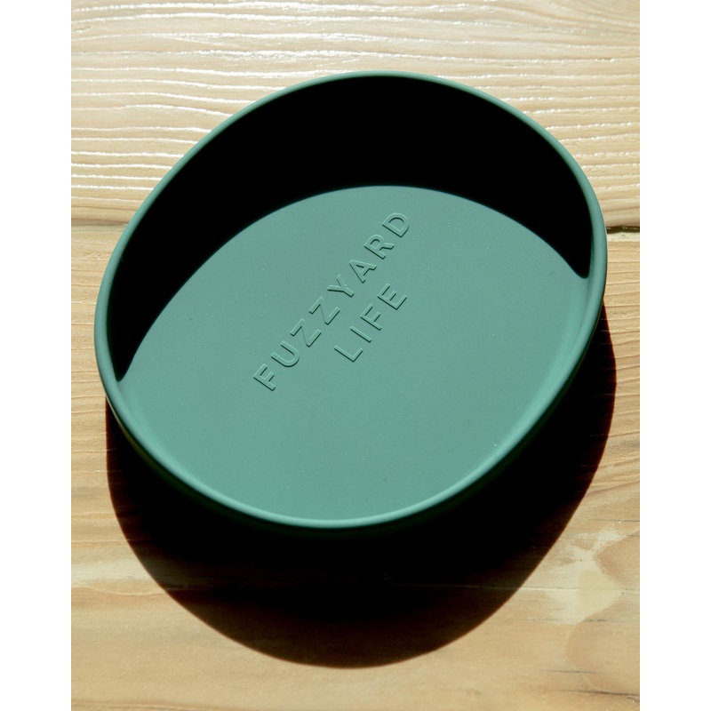Silicone Cat Dish|Myrtle Green|Sandstone|Slate Grey
