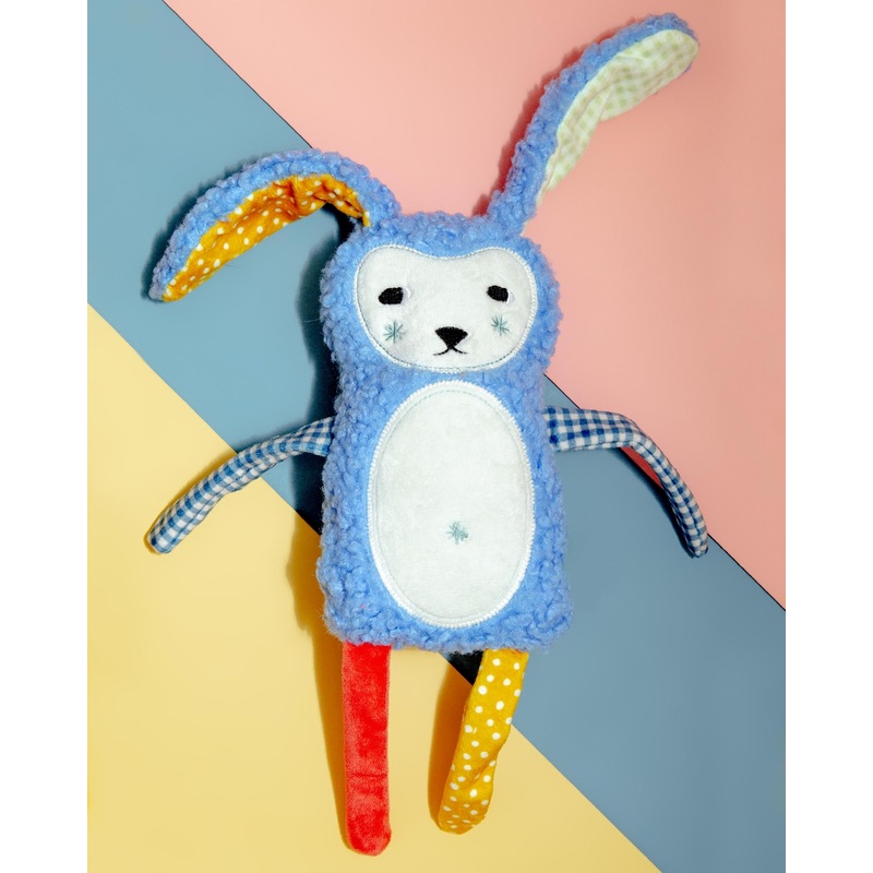 Squinkles Sunny Bunny Squeaky Dog Toy