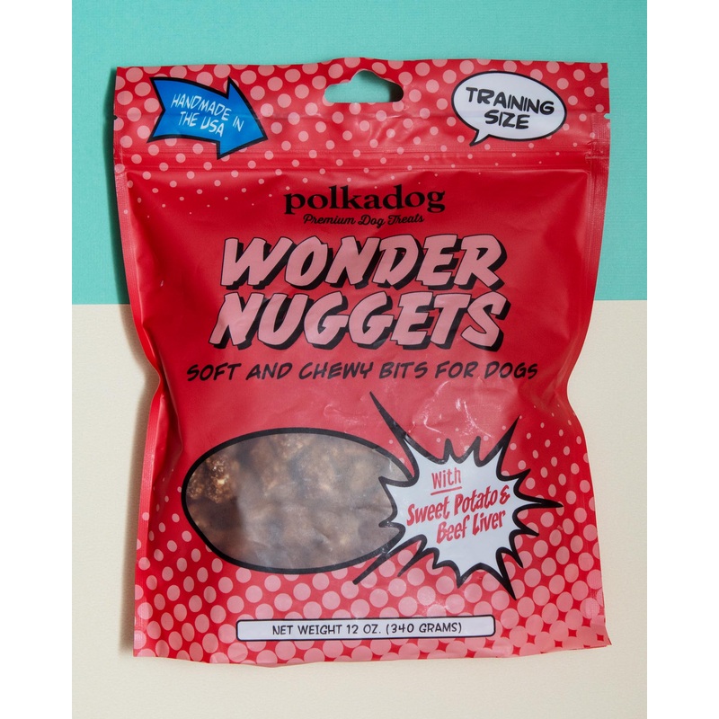 Wonder Nuggets Soft Sweet Potato & Beef Dog Treats