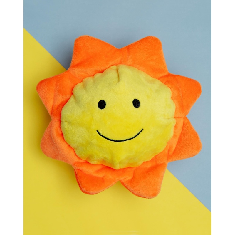 3-in-1 Prickles Sun + Moon + Squeaky Ball Dog Toy