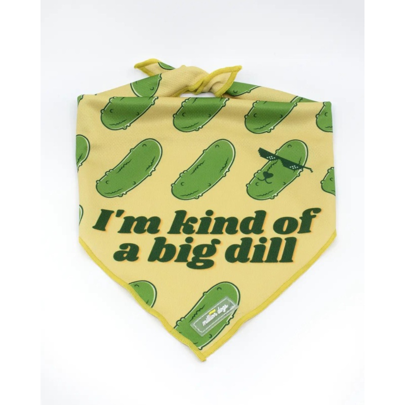 Big Dill Cooling Dog Bandana (Made in the USA) (CLEARANCE)