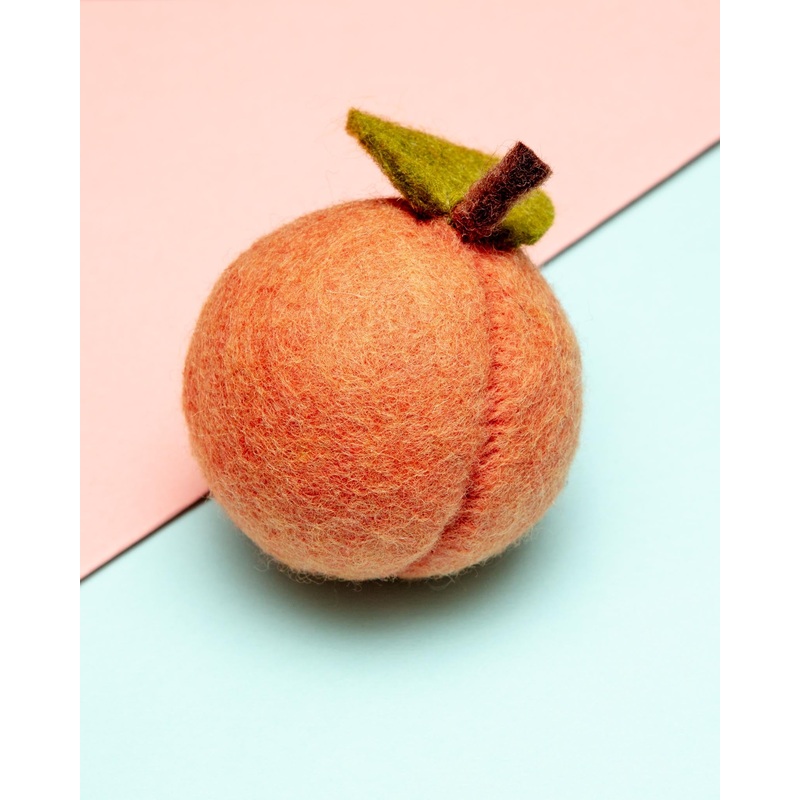 Doggy Wool Felt Peach