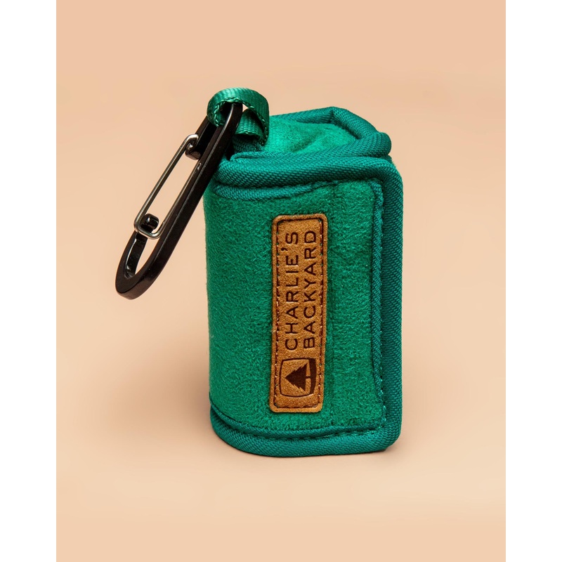 Easy Poo Bag Pouch in Green