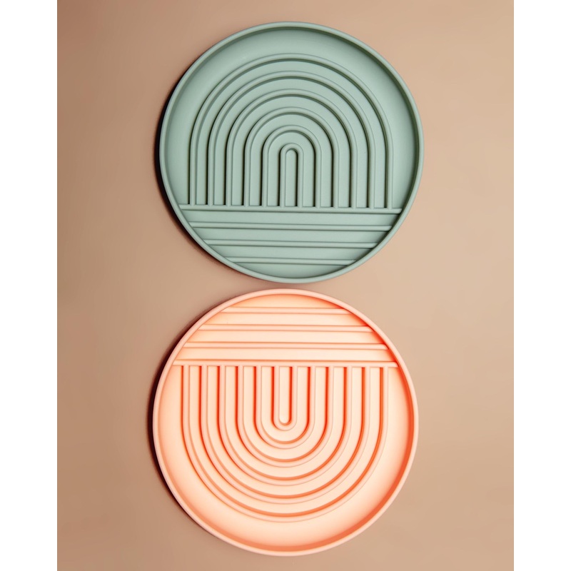 Modern Rainbow Slow Feeder for Dogs
