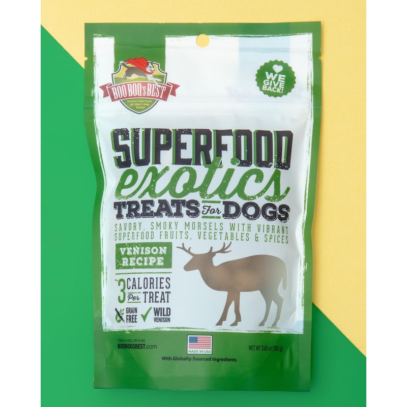 Venison Superfood Exotic Dog Treats