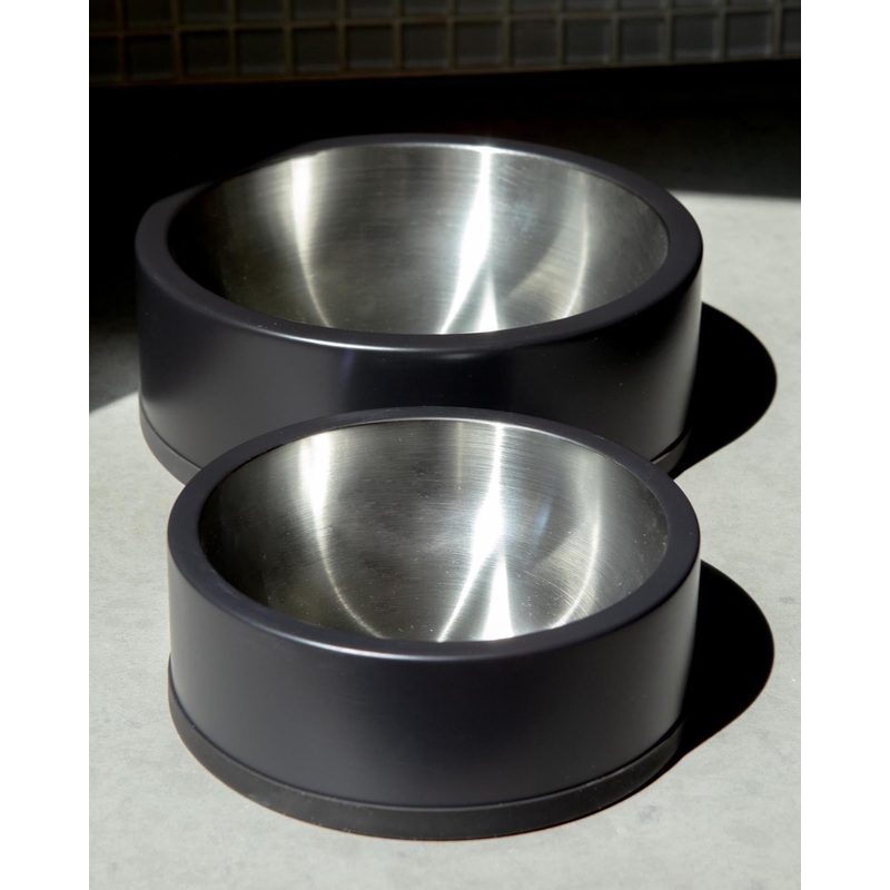 Wild One Dog Bowl in Black|Small|Standard