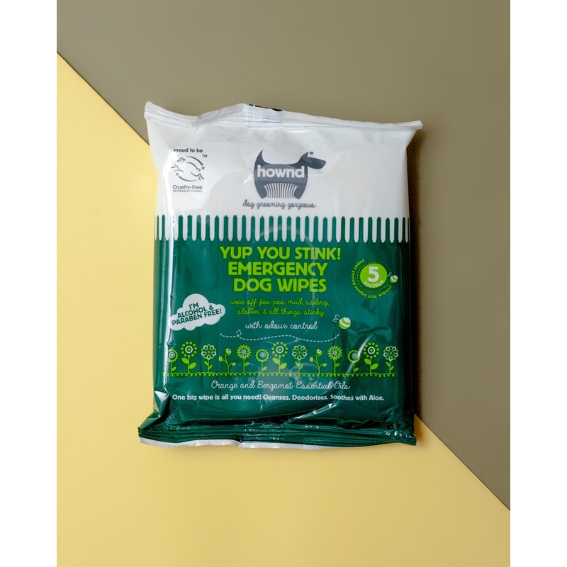 YUP, YOU STINK! Antibacterial Travel Dog Wipes