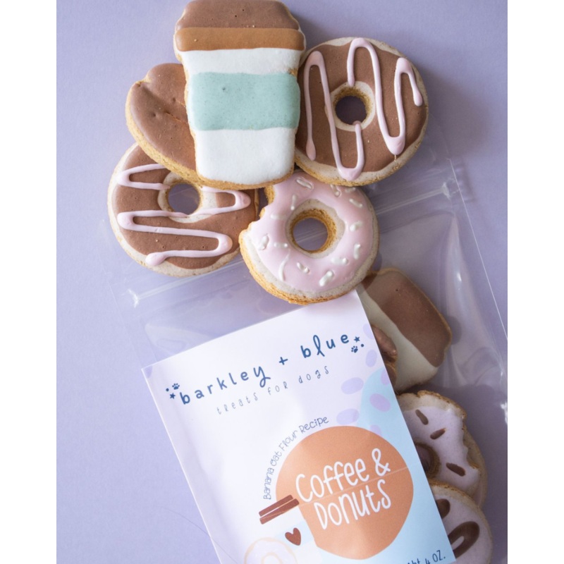 Coffee & Donuts Dog Treats