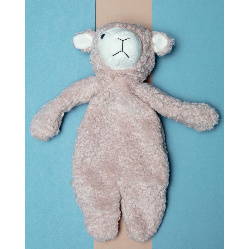 Floppy Lamb Squeaky Plush Dog Toy