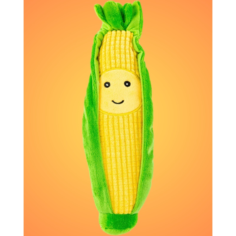 Maize Squeaky Plush Dog Toy