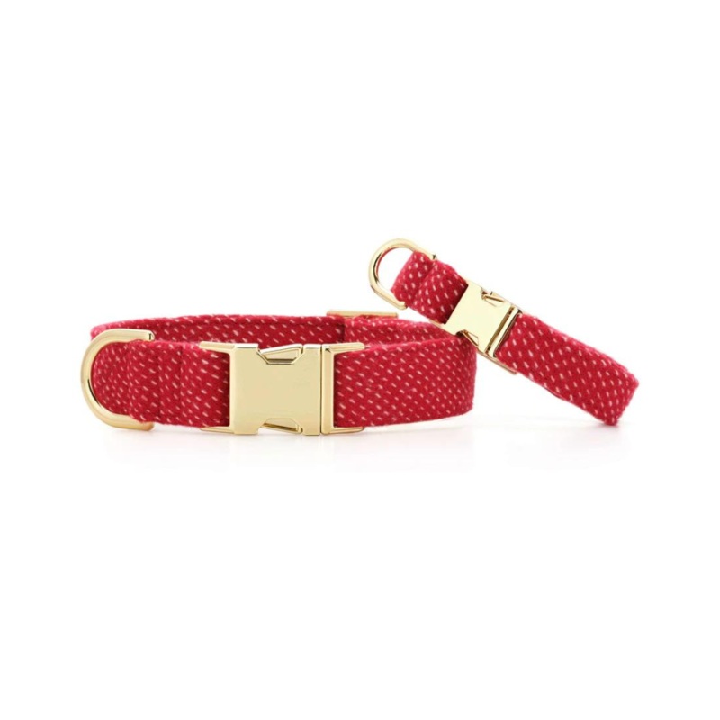 Berry Stitch Dog Collar (Made in the USA) (FINAL SALE)