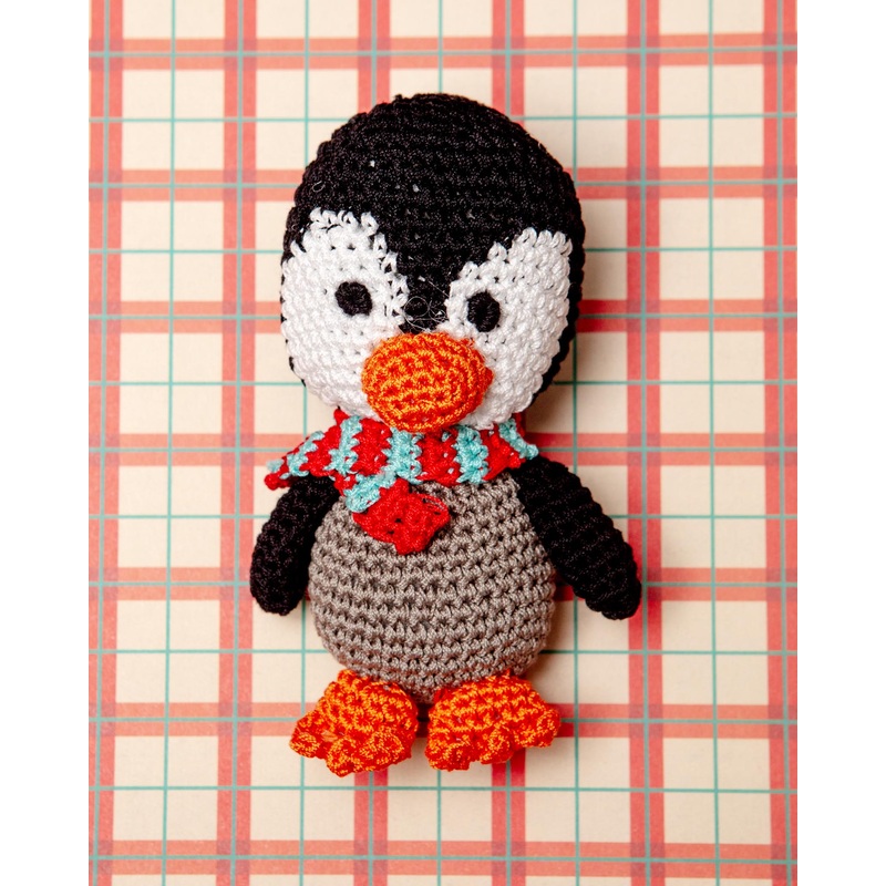 Chilly Willy The Penguin Organic Knit Dog Toy