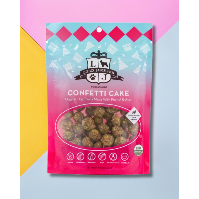 Confetti Cake Organic Dog Treats