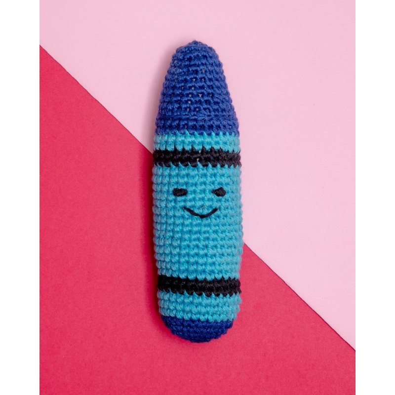 Cotton Crochet Crayon Dog Toy (FINAL SALE)