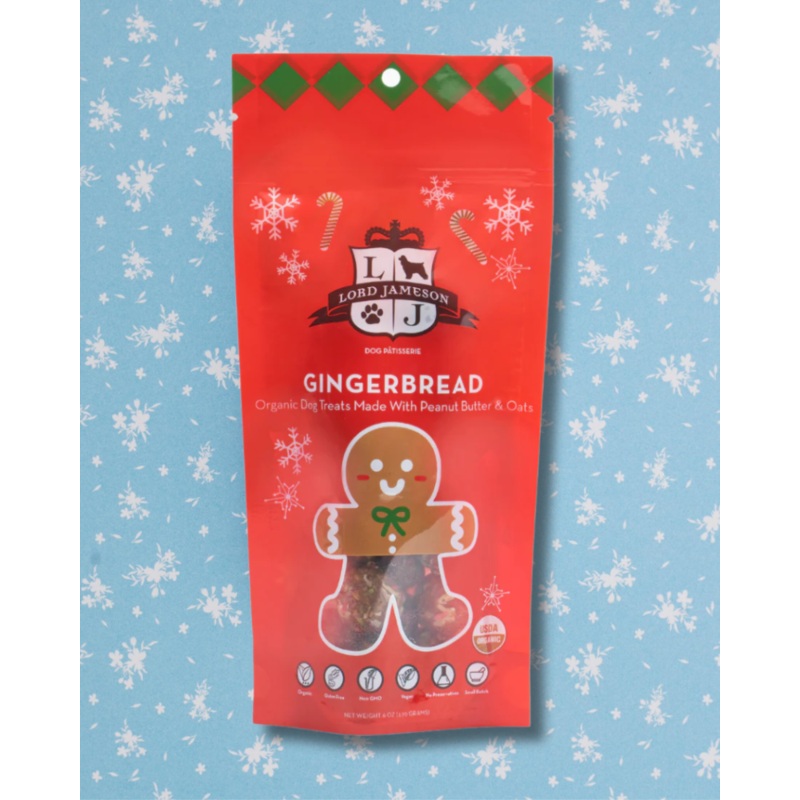 Gingerbread Organic Dog Treats