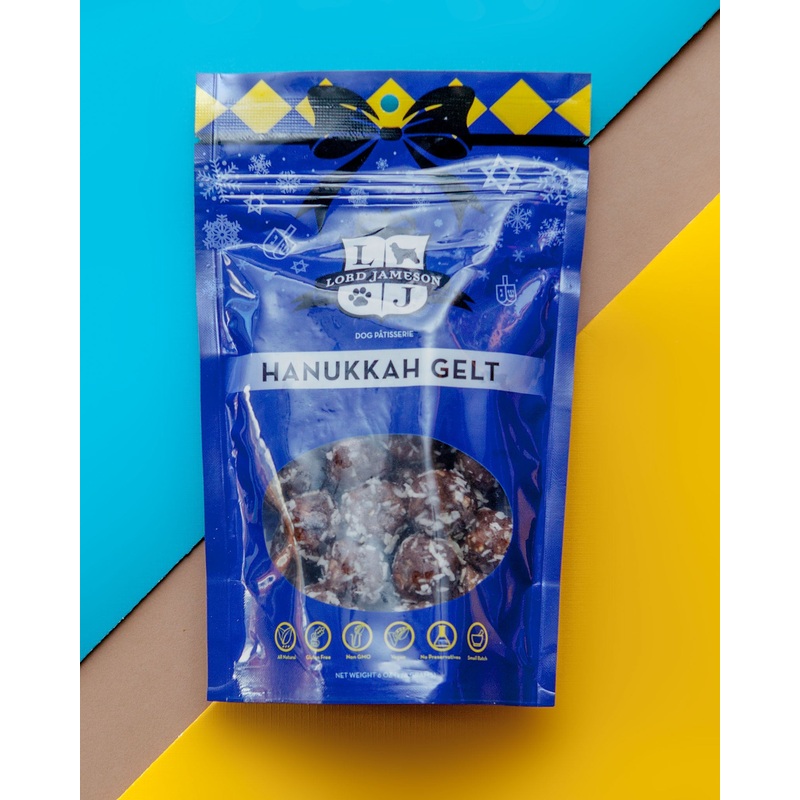 Hanukkah Gelt Dog Treats
