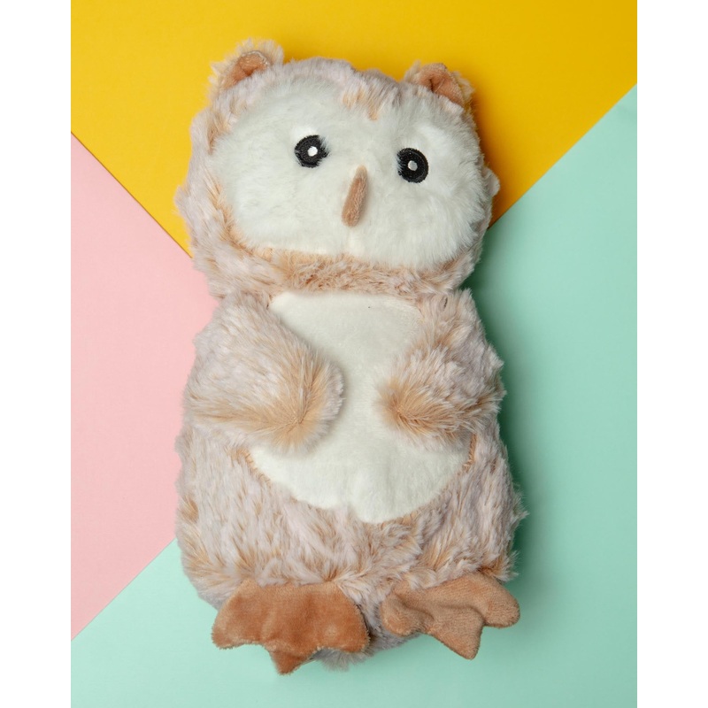 Owl Squeaky Plush Dog Toy