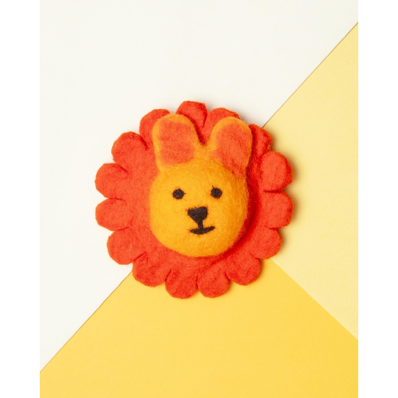 Ronnie the Lion Wool Pet Toy