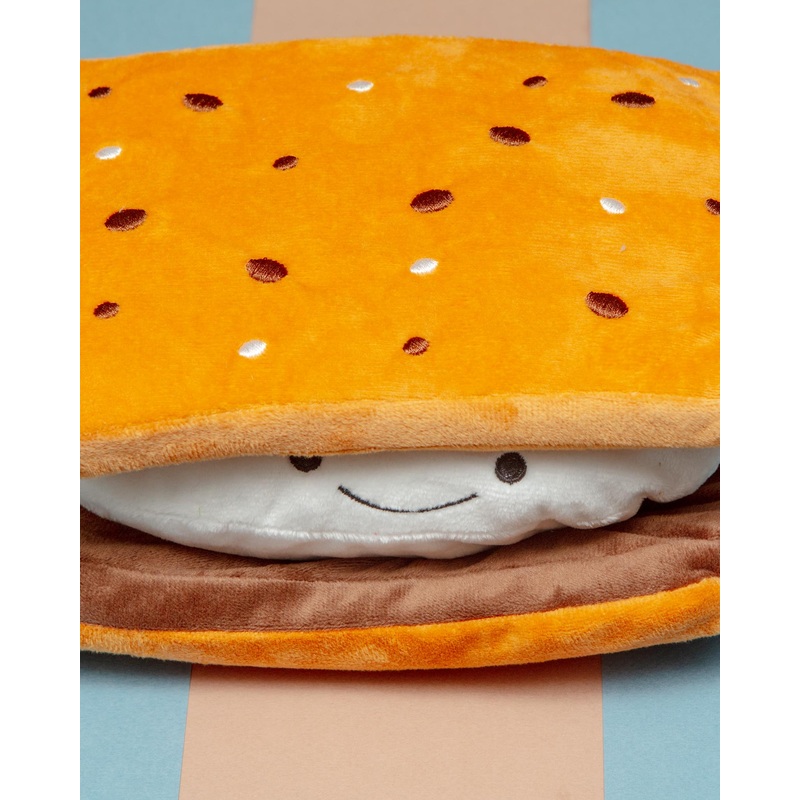 S’mores Squeaky & Crinkle Plush Dog Toy