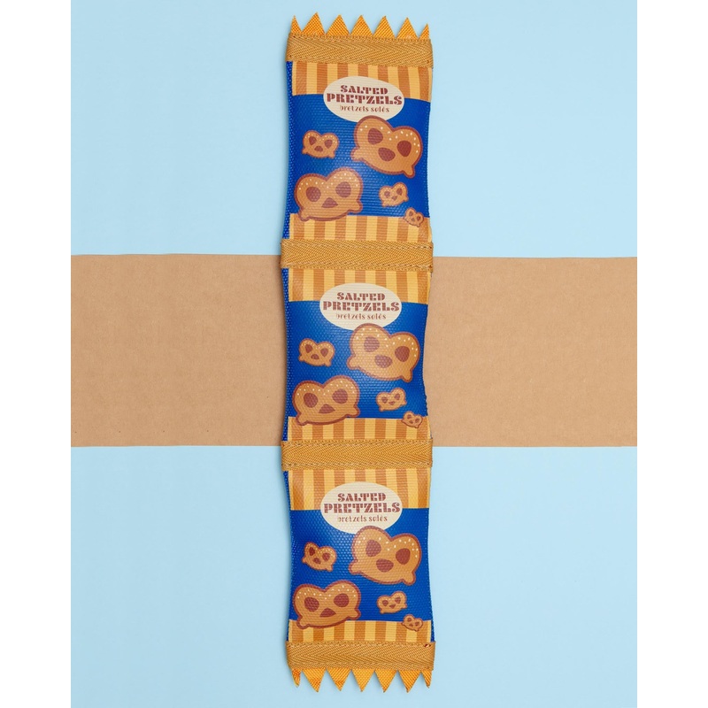 Super Firehose Pretzel Squeaky Dog Toy