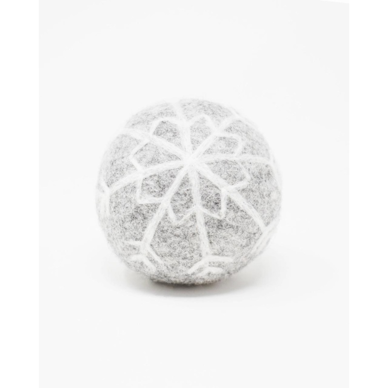Winter Wool Beastball Dog Toy|Frost|Merry|Snowman