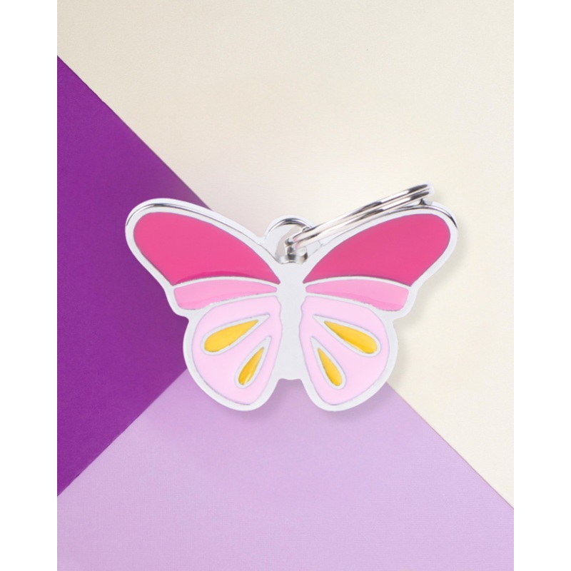 Butterfly Custom Pet ID Tag