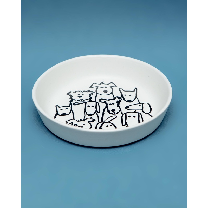 Dog Print Pet Bowl