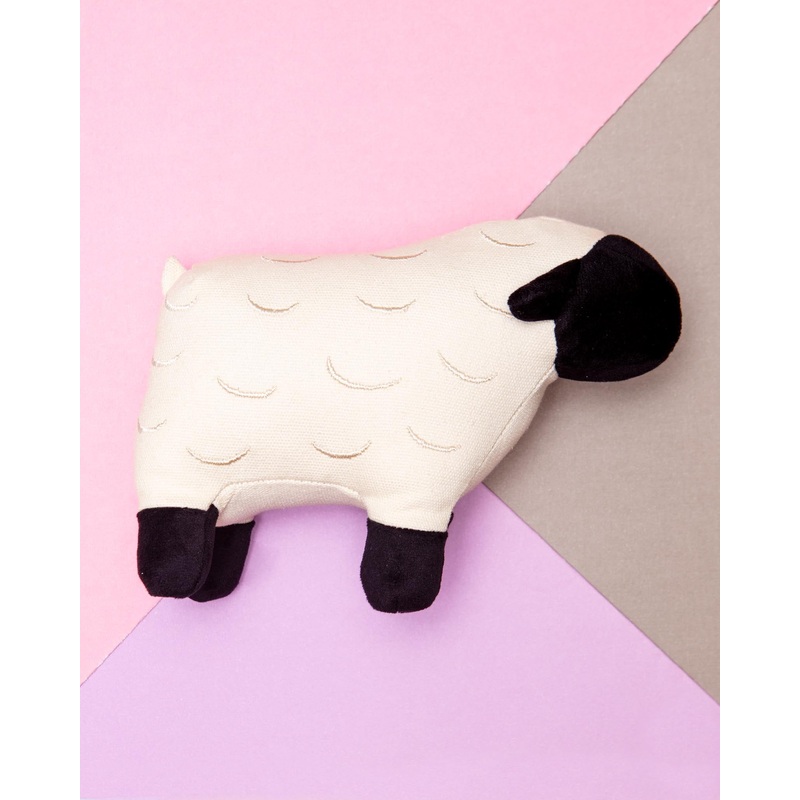 Dolly the Sheep Squeaky Plush Dog Toy