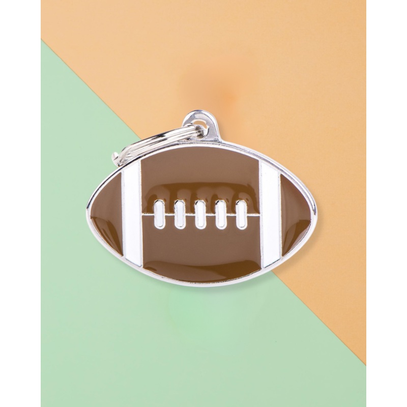 Football Custom Pet ID Tag