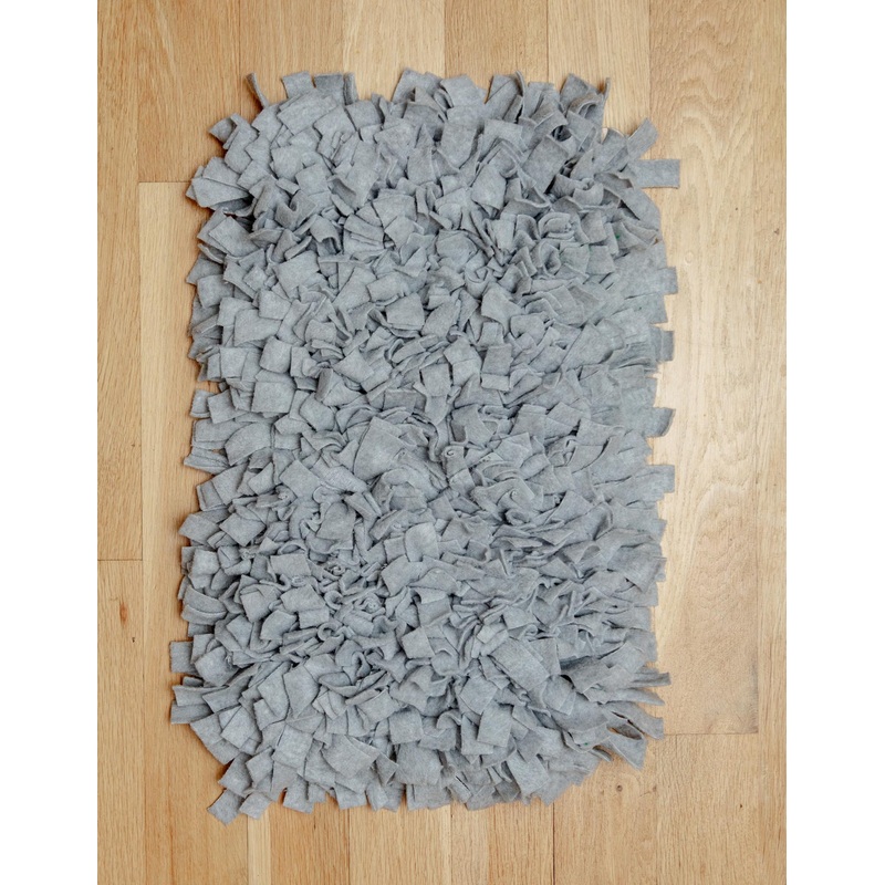 Interactive Snuffle Mat Dog Toy in Heather Grey (Made in the USA)