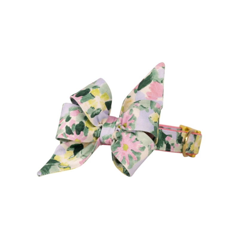 Lovely Lilly Belle Bow Dog Collar (Made in the USA)