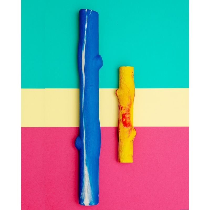 Natural Rubber Twig or Stick Dog Fetch Toy (Made in the USA)