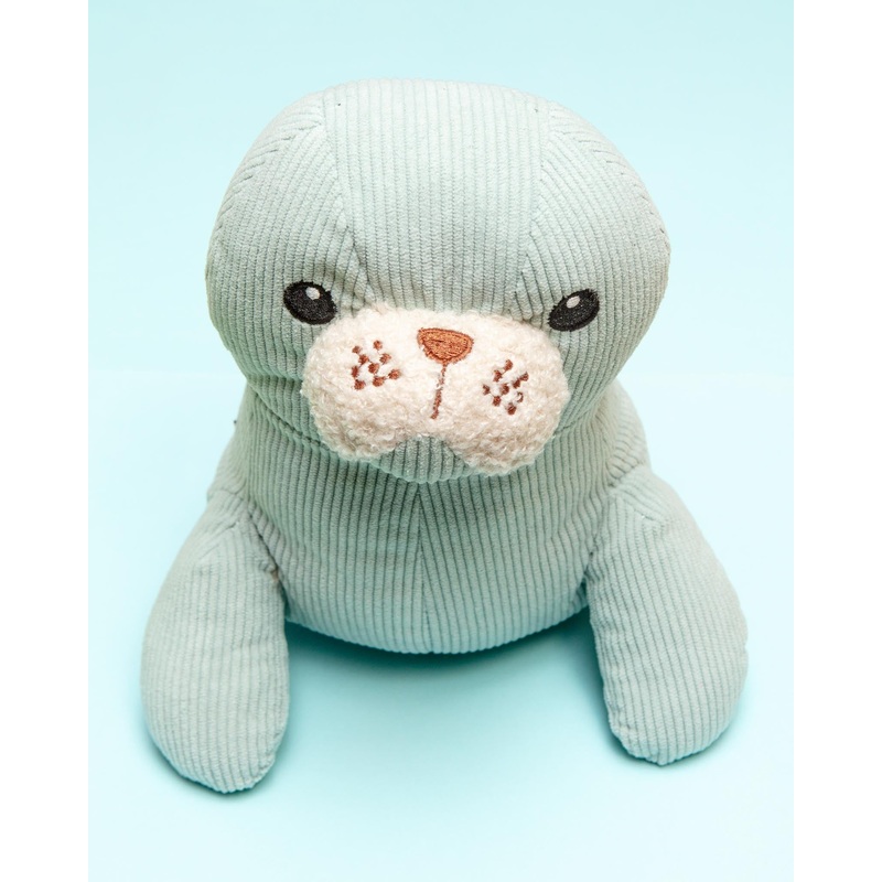 Sally the Seal Dog Toy w/ Grunter & Crinkle (9)