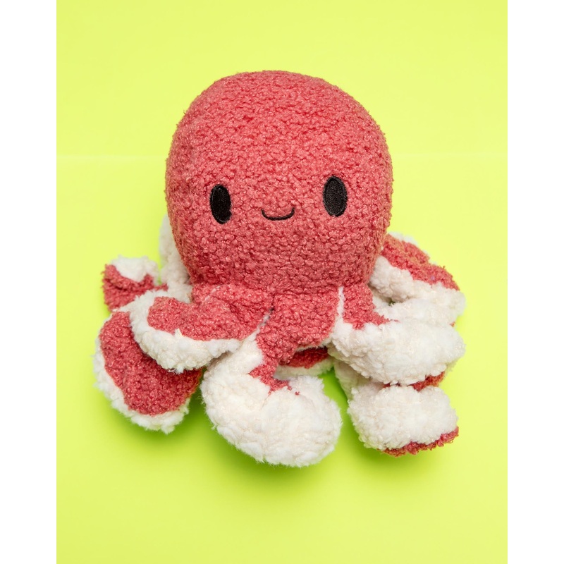 Selene the Octopus Crinkle Squeaker Dog Toy (12)