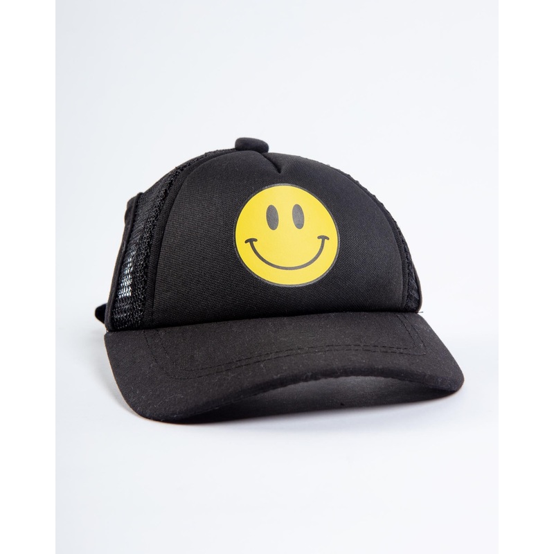 Smiley Face Pet Trucker Hat|TINY|XX-SMALL|X-SMALL|SMALL|MEDIUM|LARGE|X-LARGE