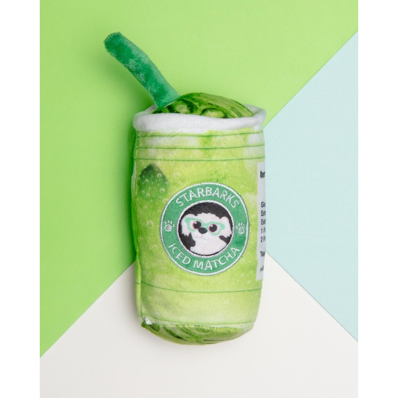 Starbarks Iced Matcha Squeaky Plush Dog Toy (FINAL SALE)