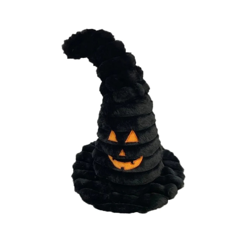 Wendy Witch Hat Squeaky Plush Dog Toy
