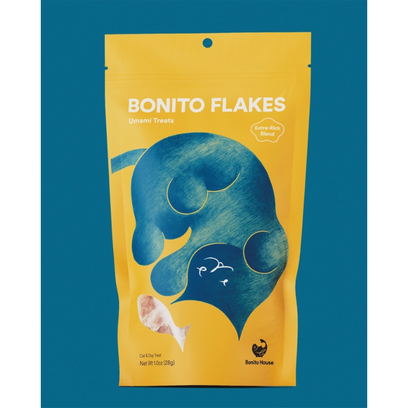 Wild Caught Umami Bonito Flakes for Cats & Dogs