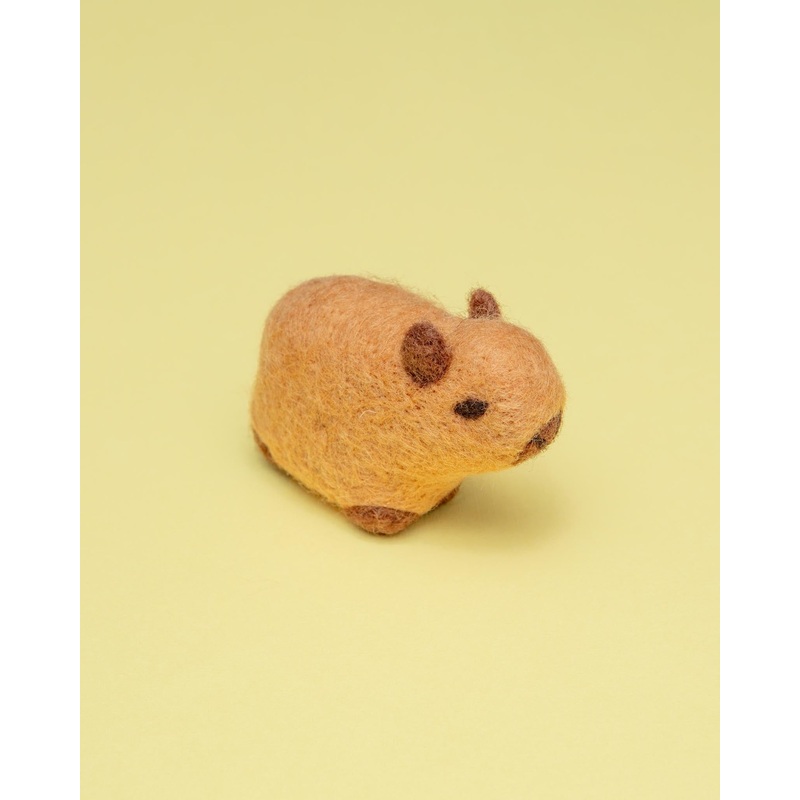 Wool Capybara Dog Toy
