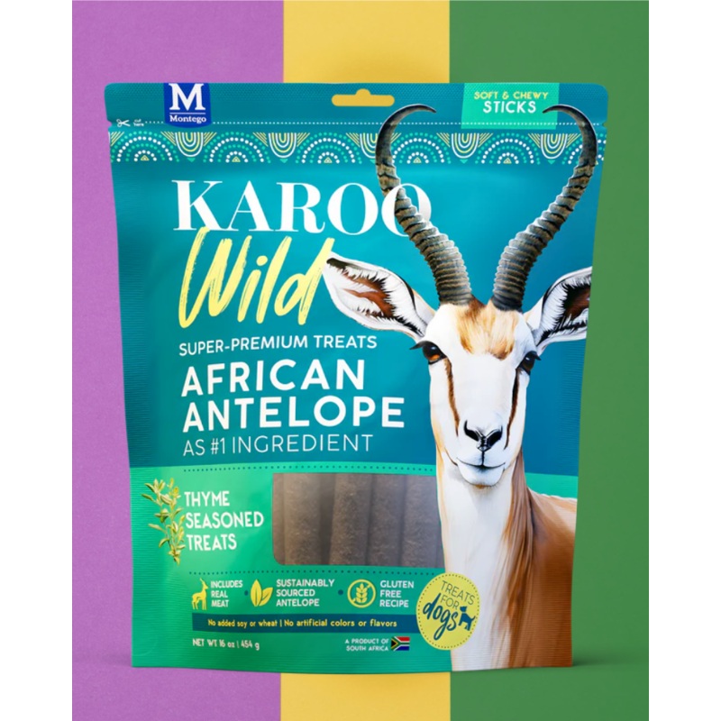 African Antelope & Thyme Sticks Dog Treat