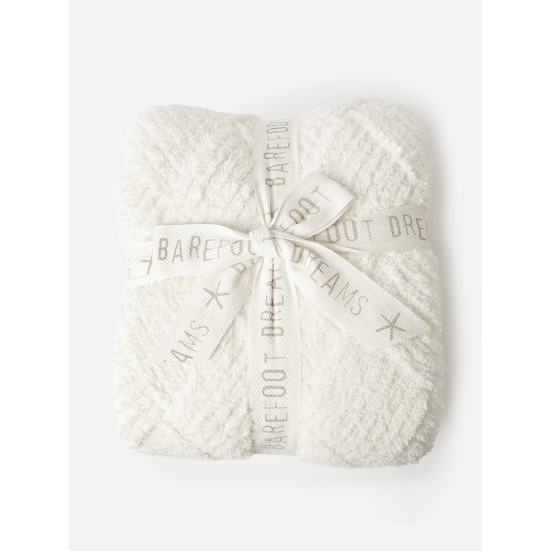 Barefoot Dreams CozyChic Diamond Weave Blanket