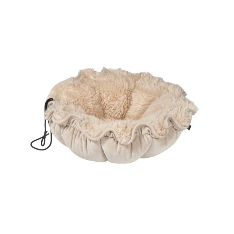 Buttercup Reversible Pet Bed in Fluffernutter
