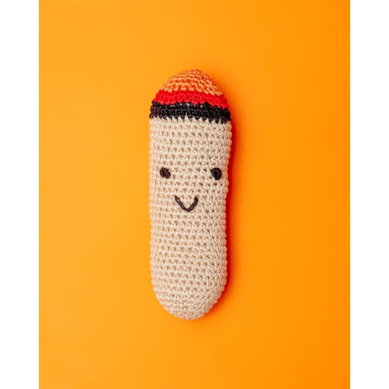 Douglas the Doobie Cotton Knit Dog Toy