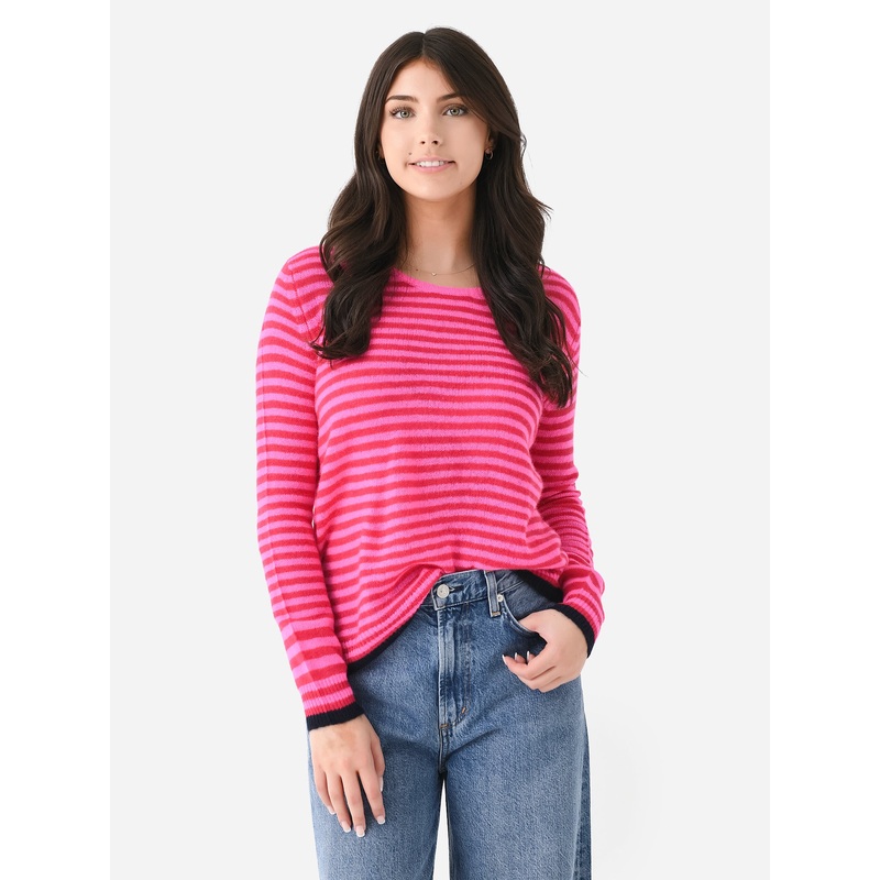 Jumper 1234 Women’s Little Stripe Crew Sweater