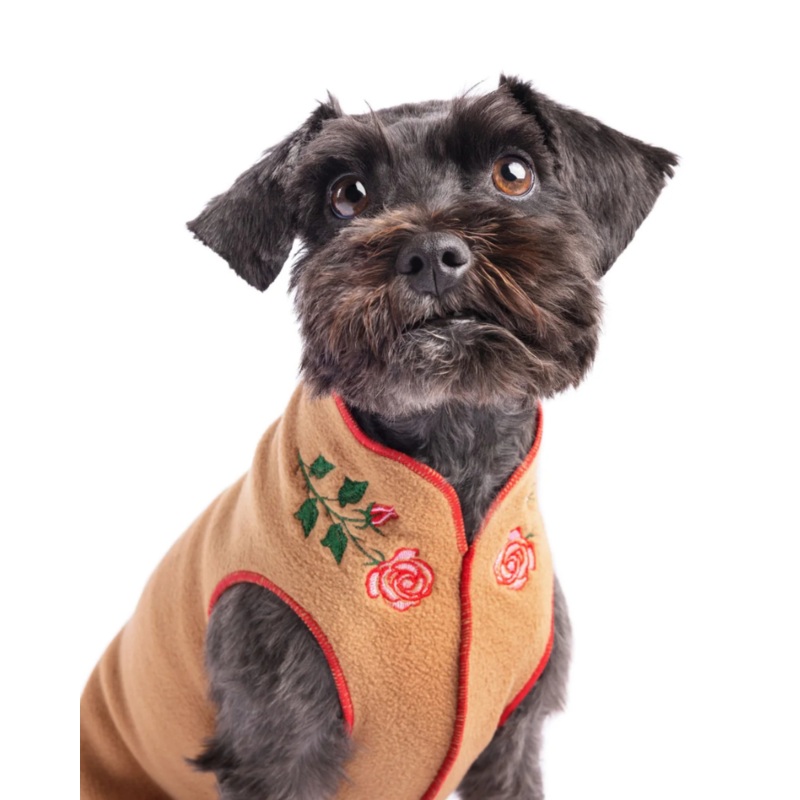 Limited Edition Embroidered Stretch Dog Fleece (Made in the USA)