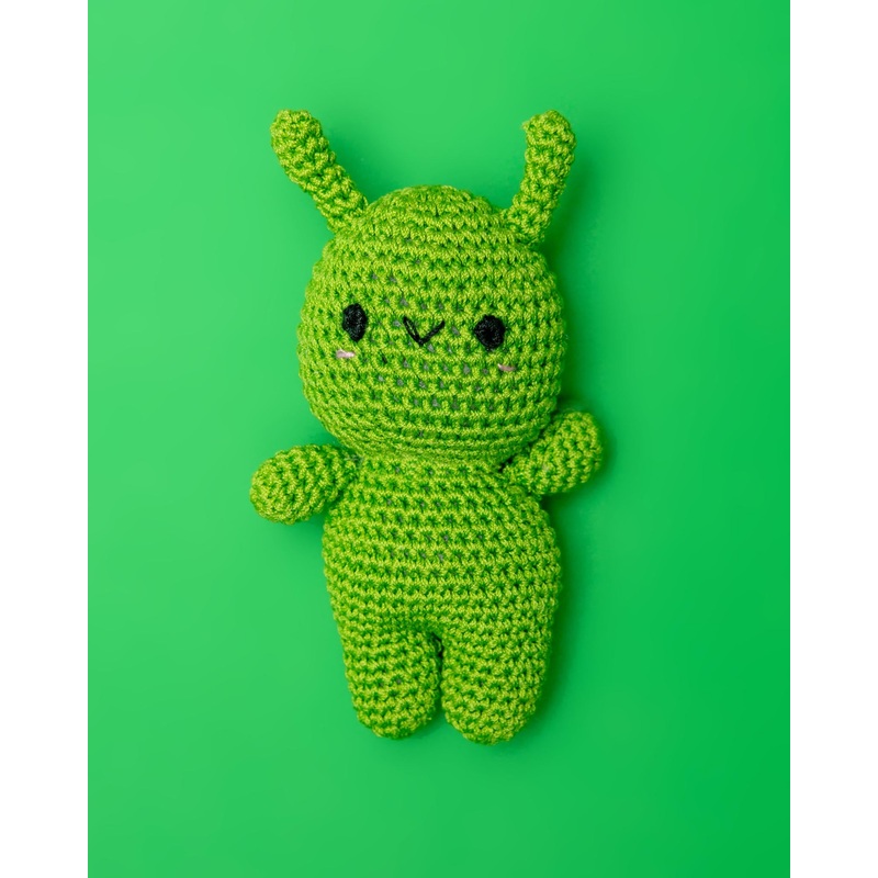 Martin the Martian Organic Knit Dog Toy