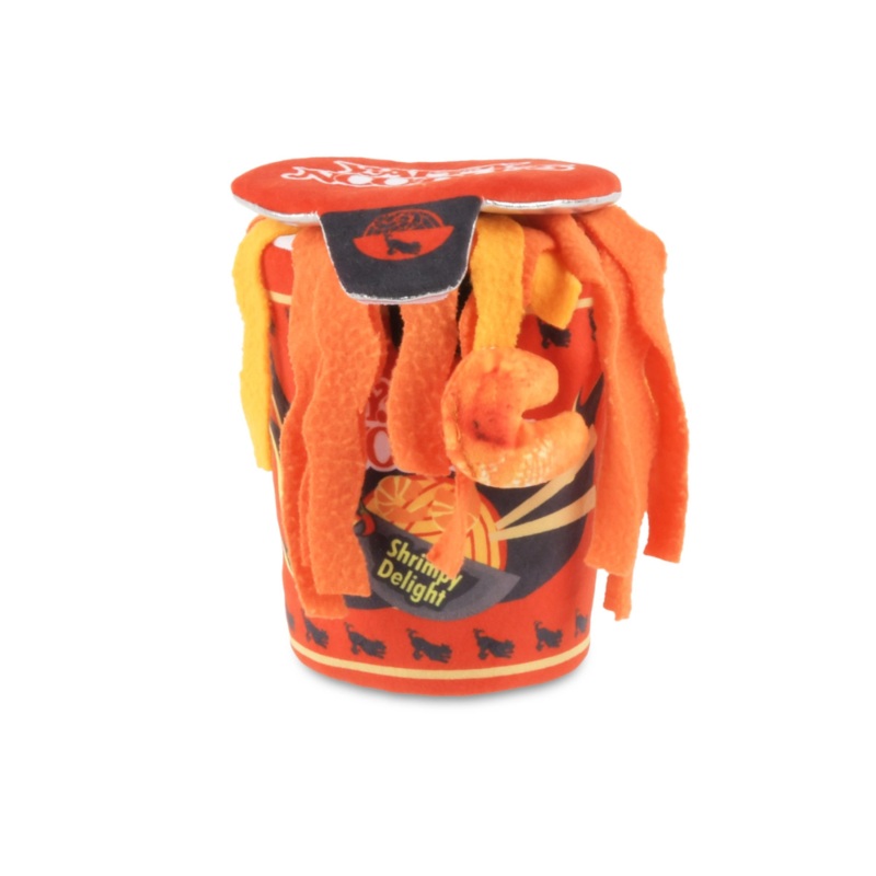 Slurp It Up Interactive Noodles Plush Dog Toy