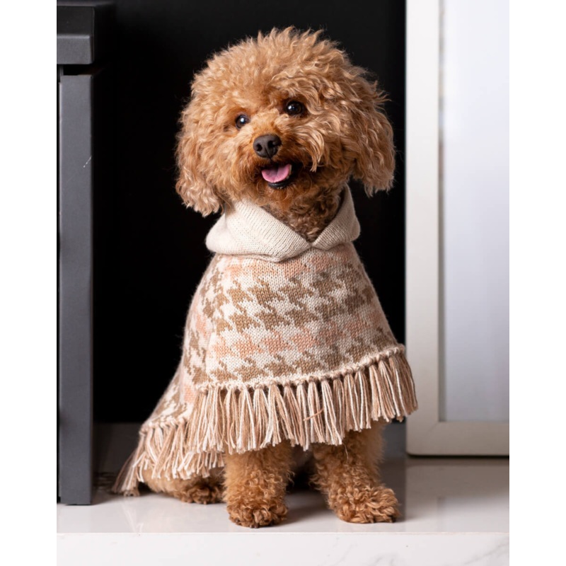 Soft Houndstone Alpaca Dog Poncho