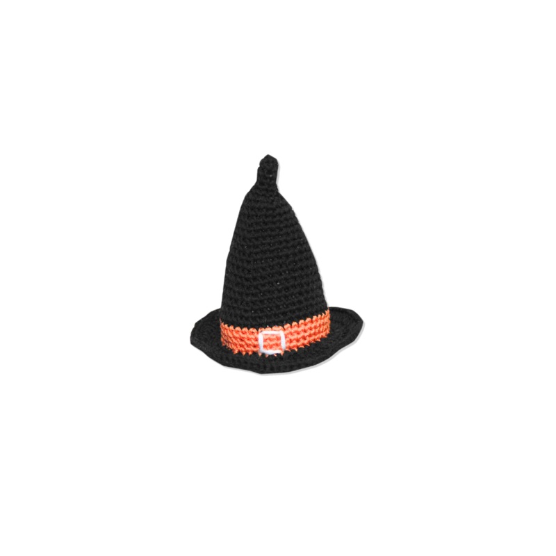 Wendel the Witch Hat Cotton Knit Dog Toy