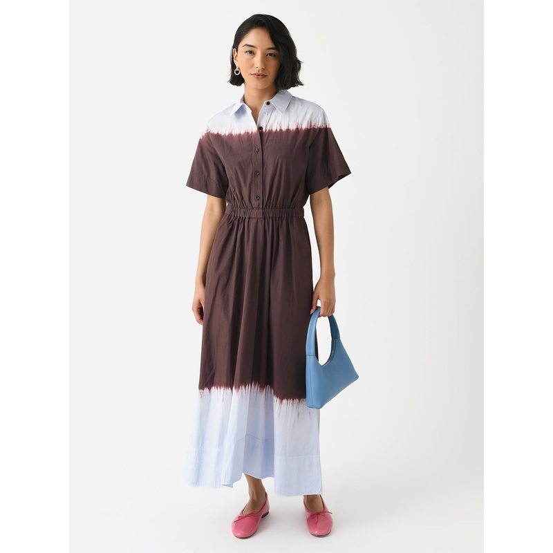 ALC Women’s Demi Dip Dye Shirt Dress